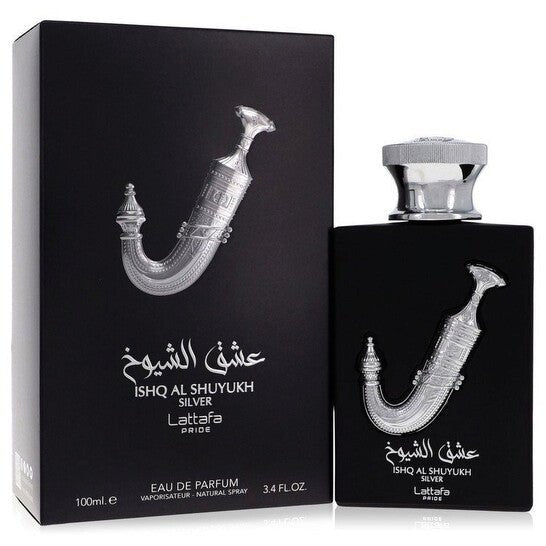 Lattafa Ishq Al Shuyukh Silver Eau De Parfum - 10 ml