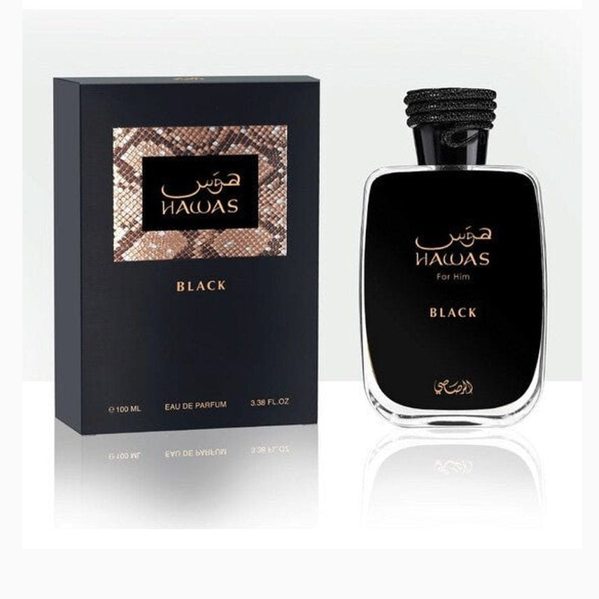 Rasasi HawasRasasi Hawas Black Eau de Parfum – 10mlvivadelux