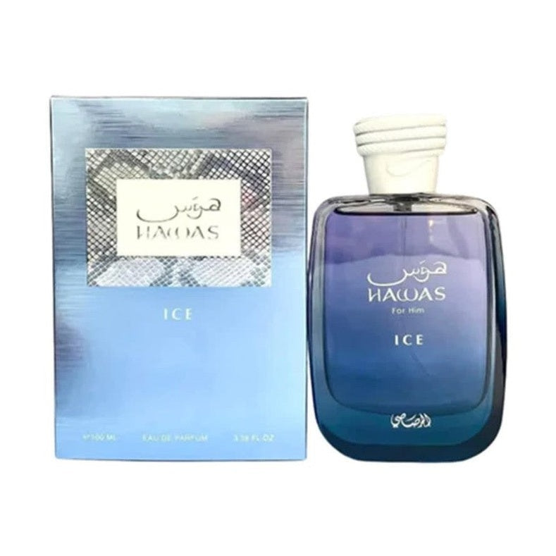 Rasasi HawasRasasi Hawas Ice Eau de Parfum – 10mlvivadelux